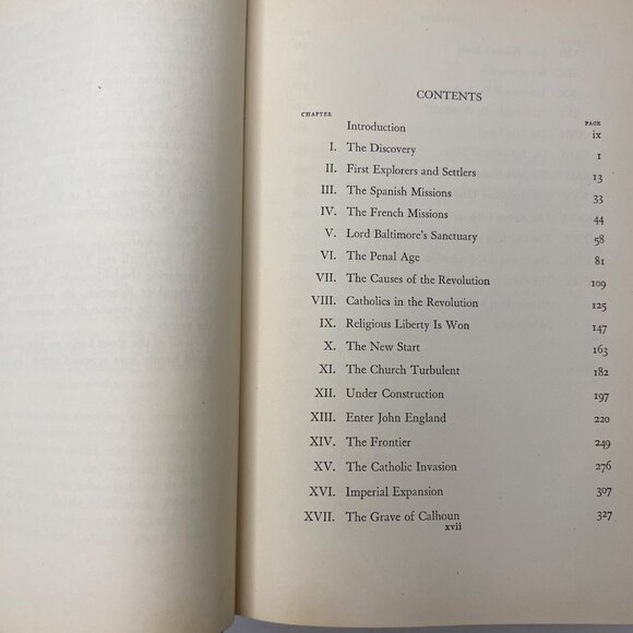 The Story Of American Catholicism By Theodore Maynard 1941 Hardcover Book - Picture 7 of 10